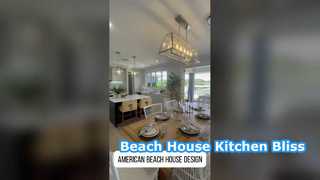 Amerikan sahil evi tasarımı modern