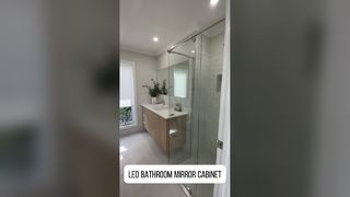 LED banyo makyaj dolabı