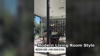 Modern ev oturma odası tasarımı