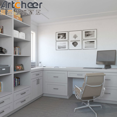 satın al Modern White Shaker Mutfak Dolapları Laminasyonlu Yarım Bullnose Masaüstü Kenarlığı çevrimiçi üretim
