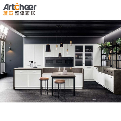 satın al Laminasyonlu Ogee Edge Sintered Stone Masa Üstü Mutfak Dolabı Ada Dolabı Set çevrimiçi üretim