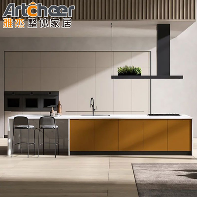 satın al Modern Şık Mutfak Dolabı Plywood Karkası ve Teknoloji Mini Model Tasarımı çevrimiçi üretim