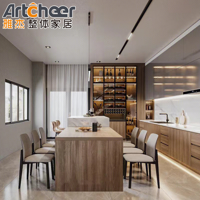 satın al Modern Tarzı Özel Renkli Dolabı Quartz Tezgâh Üstü ve Depolama ile Pantry çevrimiçi üretim