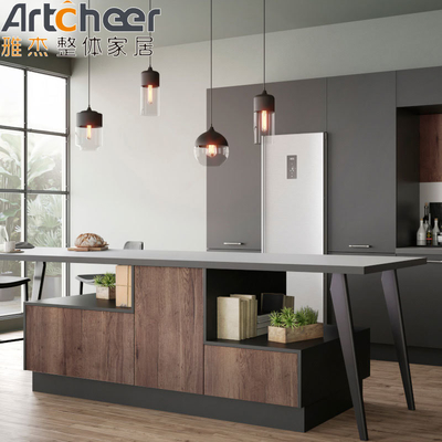 satın al Modern mutfak mobilyaları için Amerikan Custom Plywood Modüler Mutfak Dolapları çevrimiçi üretim