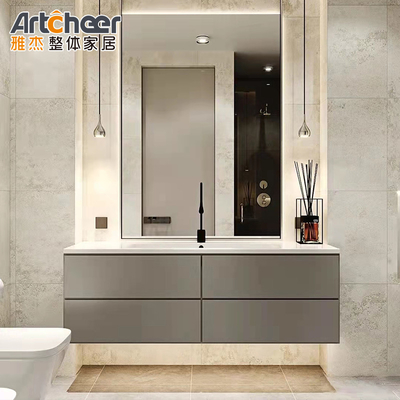 satın al Modüler Çağdaş Makyaj Lüks Banyo Vanity Kabineti Combo Euro Stili Banyo Vanity çevrimiçi üretim