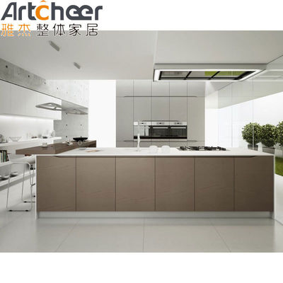 Ev Geliştirme Mutfak Dolabı Ease Edge Masaüstü ve Saf Akrilik Malzemesi