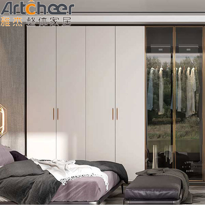 Çocuk Odası Modern Tasarım ve Cam Kapı Dönüşümlü Dolabı Otel