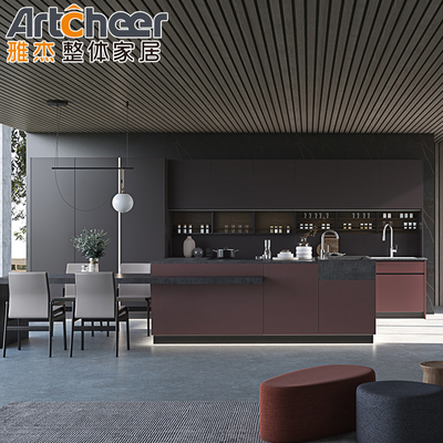 Mutfak Mobilyaları Modern Tasarımdaki Modüler Dolaplar Konteyner Villa Evi Bodex Rengi